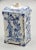 18th-Century Delft Chinoiserie Tea Caddy With Figures For Sale - Image 6 of 8