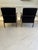 Vintage Custom Bernhardt Chocolate Brown Velvet & Iron Brutalist Lounge Chairs - A Pair For Sale - Image 13 of 15