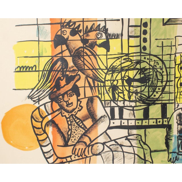 1959 “La Marchande D'Oiseaux” Lithograph by Fernand Leger For Sale In Indianapolis - Image 6 of 7