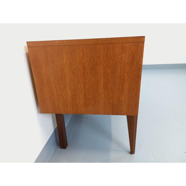 Wood Small Vintage Scandinavian Teak Sideboard, 1960s For Sale - Image 7 of 15