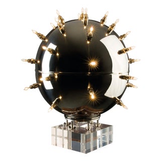 Be Mine 33 Table Lamp in Mirror Polished Stainless Steel by Barberini & Gunnell For Sale