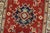 Textile Kazak Runner 2’7” X 6’6” Red Wool Tribal Hand-Knotted Oriental Rug For Sale - Image 7 of 12