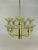 Space Age Glass Chandelier For Sale - Image 11 of 11