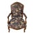 A Mid-19th Century Walnut Fauteuil in Louis XV Style. For Sale