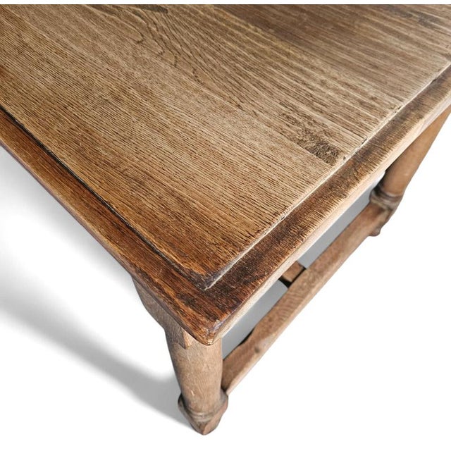French Oak Dining Table or Desk, 1900s For Sale - Image 13 of 15
