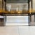 1980s Attributed Karl Springer Gunmetal Bankers Coffee Table, 1980s For Sale - Image 5 of 9
