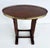 American Vintage Hekman Chippendale Matched Grain Side Table, Mahogany, Brass Trim For Sale - Image 3 of 8