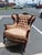 1960s Vintage Mid Century Rococo Style Wingback Chair For Sale - Image 5 of 5