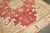 Early 20th Century Zabihi Collection Red Antique Turkish Oushak Rug - 9'6" x 11'11" For Sale - Image 5 of 6