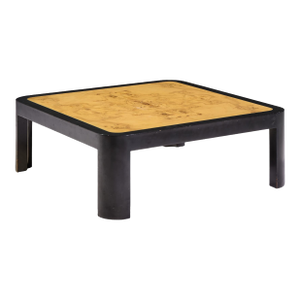 Vladimir Kagan Mid Century Burlwood Coffee Table