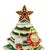 Contemporary Ritzy Couture DeLuxe Christmas Tree Charm Brooch 22k Gold Plated Statement Pin For Sale - Image 3 of 13