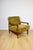 Vintage Wooden Armchair with Khaki Long Hair Upholstery by Z. Bączyk, 1970s For Sale - Image 13 of 13