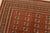 Textile Bokhara Rug 8’4” X 10’2” Orange Wool Tribal Hand-Knotted Oriental Carpet For Sale - Image 7 of 14