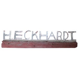 Vintage Eckhardt Mailbox Topper For Sale