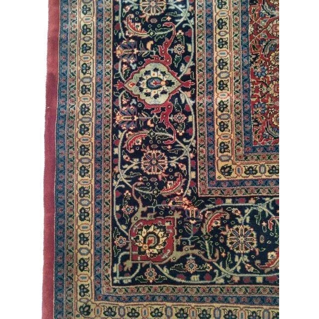 Square Indo Persian Ferahan Rug - 12' X 12'2" For Sale - Image 4 of 7