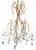 Huge Ebanista Silver Gilt Metal & Rock Crystal Chandelier For Sale In Los Angeles - Image 6 of 9