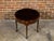 Wood English Georgian Period 1820s Demilune Flip Top Console Table with Compartment For Sale - Image 7 of 12