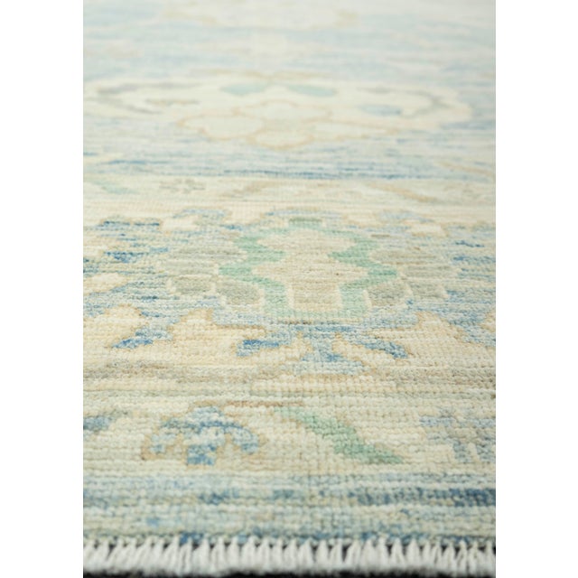 Contemporary Oushak Rug 9'1" x 11'6" For Sale - Image 3 of 4