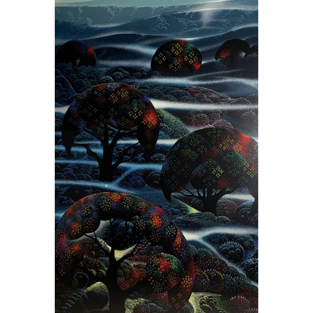 Contemporary 1990 Eyvind Earle 'Garden of Dreams' Signed Serigraph For Sale - Image 3 of 9