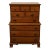 Sumter Cabinet Solid Hard Rock Maple Colonial Early American 36" Chest on Chest For Sale