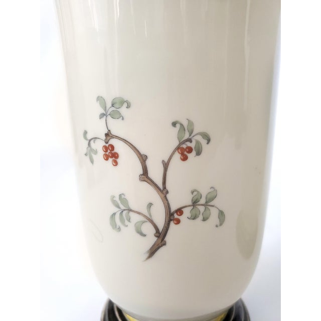 Pair Bird Vases by Tirschenreuth 1930s For Sale - Image 9 of 12