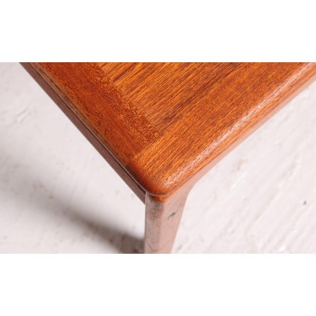 Large Mid-Century Danish Teak Coffee Table from Trioh, 1960s For Sale - Image 8 of 11