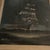 Nautical Vintage Oil on Canvas Signed R. Benjamin of a Ship at Sea For Sale - Image 3 of 6