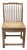 Antique Cantonese Natural Carved Elm Wood Chinoiserie Side Chair 36.5" H For Sale