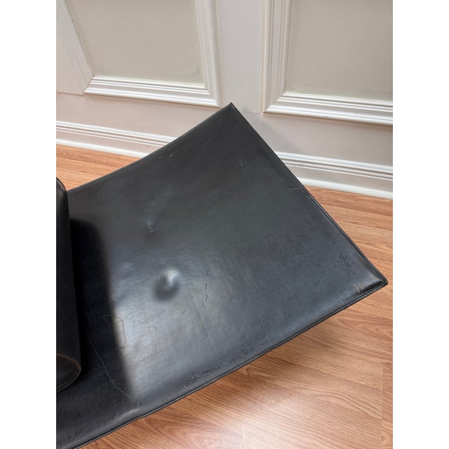 Minimalist Italian Axent Chaise Lounge Attributed to Giuseppe Viganò for Ivano Redaelli For Sale In West Palm - Image 6 of 7