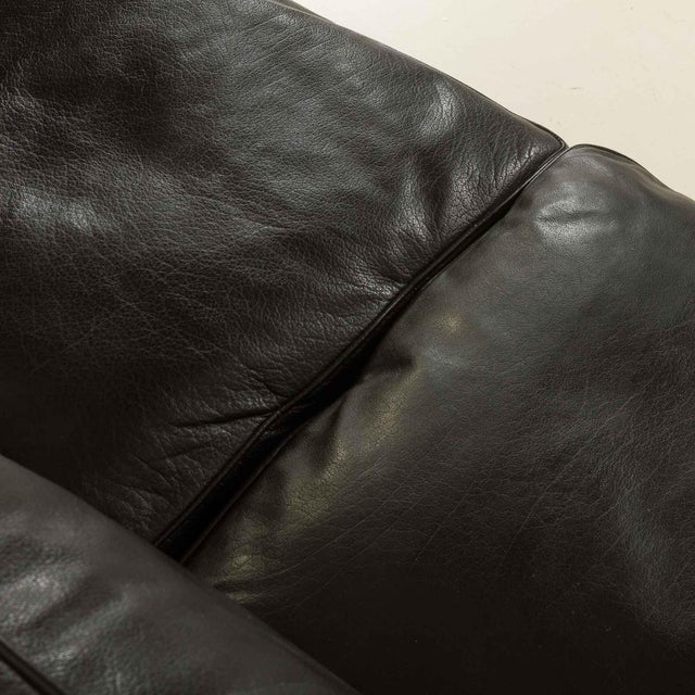 Stouby Leather Sofa, Denmark, 1970s For Sale - Image 11 of 18