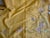 Early 19th Century French Art Nouveau Yellow Moire Silk and Flowers Castle Curtains Drapes - A Pair For Sale - Image 5 of 12