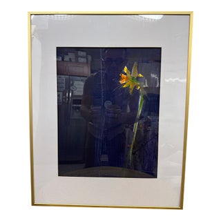 Isabel Wyatt Midnight Daffodil Original Painting, Signed For Sale