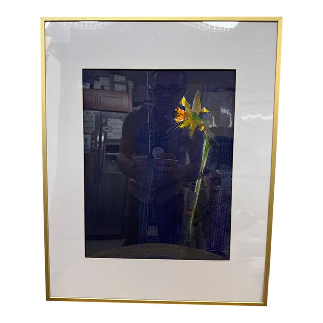 Isabel Wyatt Midnight Daffodil Original Painting, Signed For Sale
