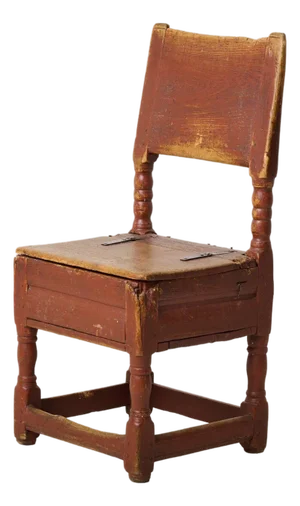 Antique Early 19th Century Swedish Folk Art Chair