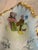 Lovely hand painted porcelain leaf shaped trinket dish or nut dish by Herend Hungary. The design is the rare Green Chinese...