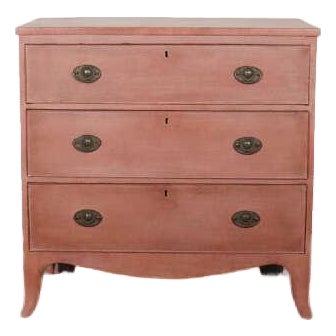 Georgian Painted Chest of Drawers For Sale