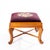 Antique Needlepoint Stool For Sale - Image 4 of 10