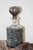 Victorian Beautiful Antique 19th Cen. Derby Quadruple Plate Repousse Decanter For Sale - Image 3 of 6