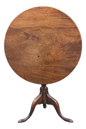 18th Century George III Mahogany Tripod Table, 1790
