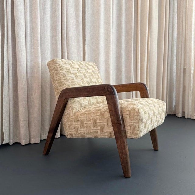Early Mid-Century Modern Thonet Armchair Attributed to Russel Wright For Sale In New York - Image 6 of 11