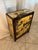 Vintage Mid-Century Chinese Black and Gold Lacquer Cabinet With Mother of Pearl Inlays For Sale - Image 17 of 18