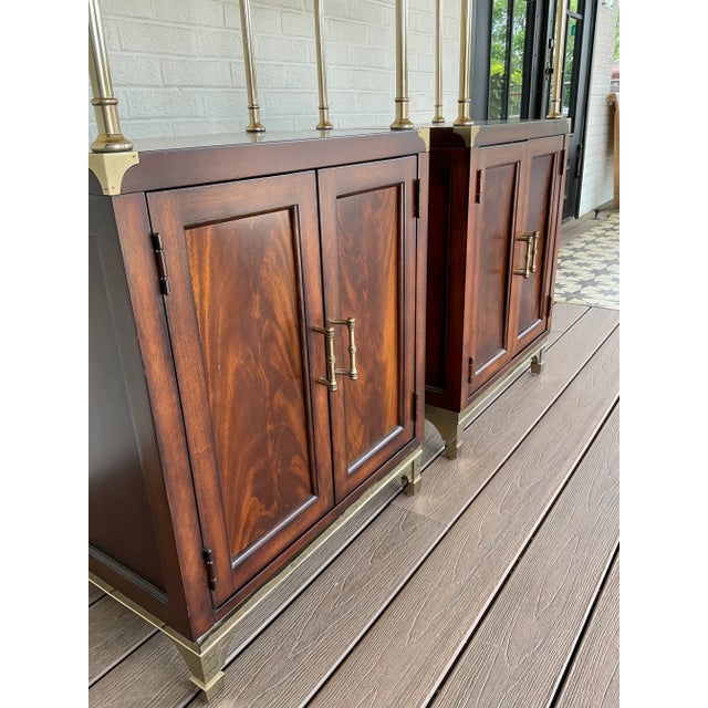 Thomasville 1970s Vintage Thomasville Etagere - a Pair For Sale - Image 4 of 12