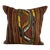 20 x 20 Kilim Pillow Turkish Cushion Natural Green Brown Pillow Cushion Cover For Sale