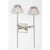 Waterford for Visual Comfort Signature Blaze 19" 2 Light Tail Sconce in Polished Nickel with Clear Crystal For Sale - Image 9 of 13