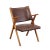 Italian Armchair in Leatherette, 1960s For Sale - Image 10 of 10