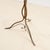 Wrought Iron Coat Hanger with Original Lacquering For Sale - Image 3 of 5