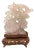 Chinese Carved Rose Quartz Sculpture For Sale