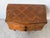 Vintage Italian Burl Olive Wood Parquetry Two-Drawer Miniature Chest With Shell-Form Handles For Sale In Miami - Image 6 of 12