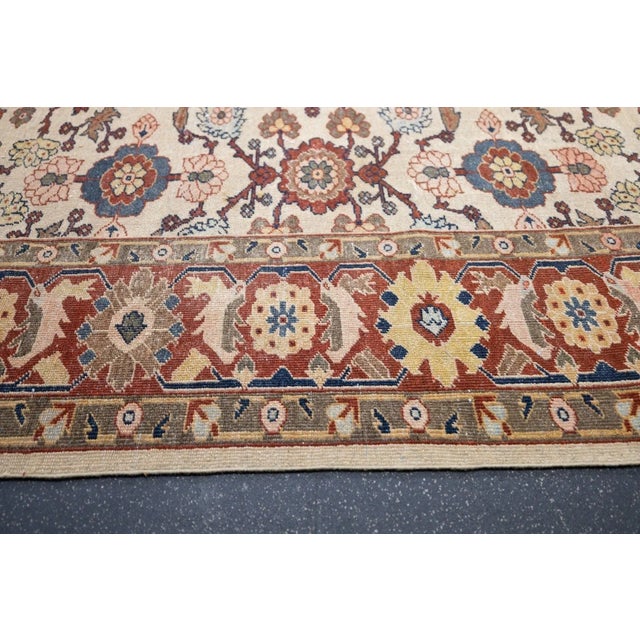 Antique Persianl Mahal Sultanabad Rug 8'6'' X 11'1'' For Sale In New York - Image 6 of 10