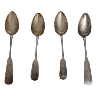 Silver Spoons, Set of 4 For Sale
